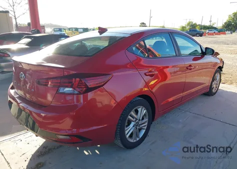 2020 Hyundai Elantra Sel из США, поврежденный, VIN 5NPD84LF0LH510244